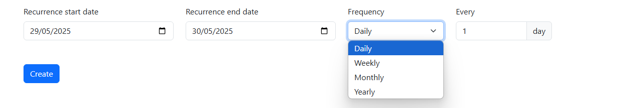 Gestion des tâches récurrentes de l'API